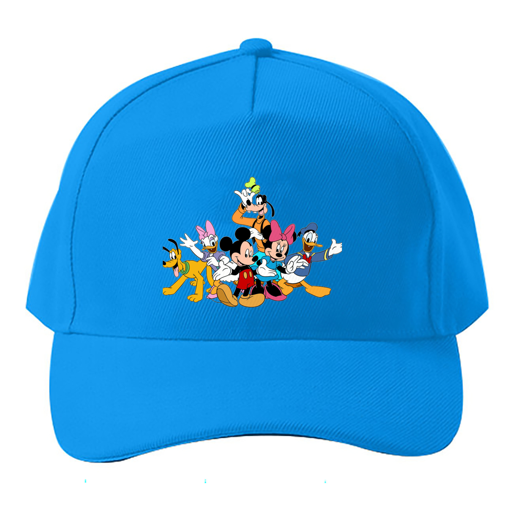 （画像用） ミッキーマウス Mickey Mouse ベースボールキャップ 綿100％ 男女兼用 帽子 スポーツ